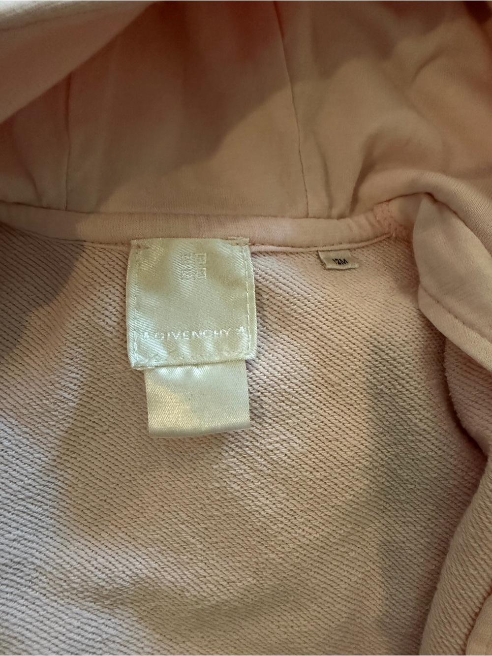 Givenchy Pink Ruffle Hooded Zip Jacket - Picture 4 of 5